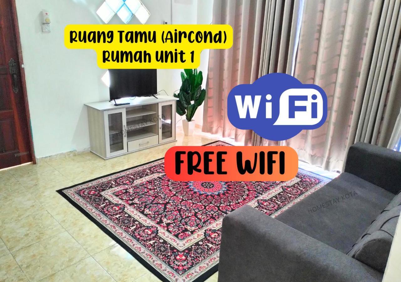 Homestay Kota, Kuala Terengganu Free Wifi Eksteriør bilde